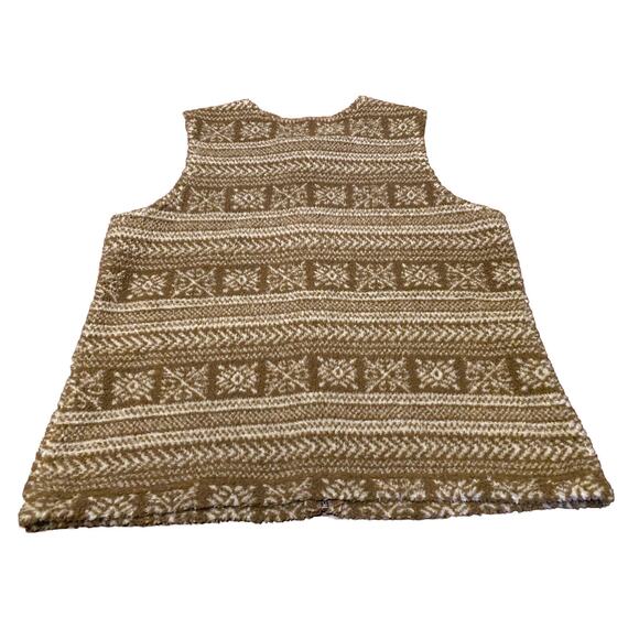 CJ Banks Zipper Vest Womens XL Outdoor Lightweight 63823 Grannycore Cabin Fall - Picture 2 of 9